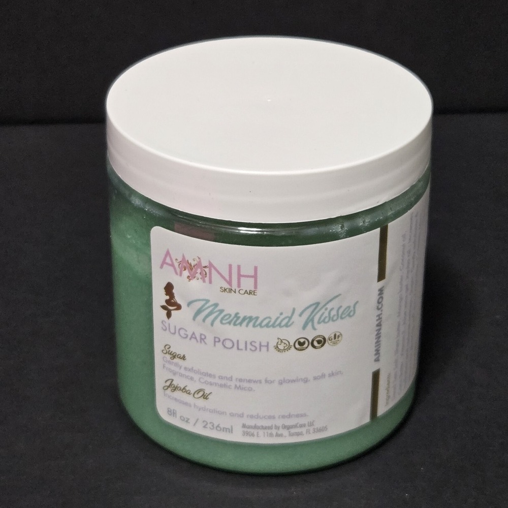 NEW AMNH Mermaid Kisses Sugar Polish Body Scrub Exfoliant Full Size‎ 8oz